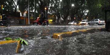 Lluvia en Mendoza