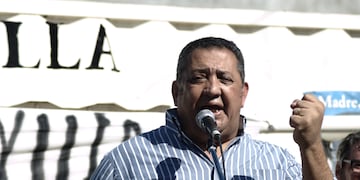 Buenos Aires, Argentina\u002E 24th March 2014 -- The leader of the pro-government peronist group \
