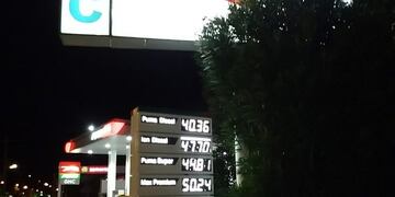 Precio de la GNC en Carlos Paz