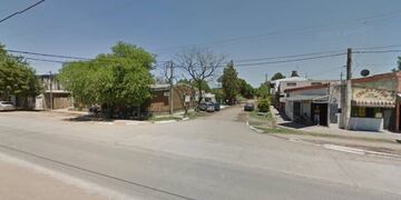 La zona donde apareció una menor de dos años deambulando en la calle\u002E (Captura: Google Maps)