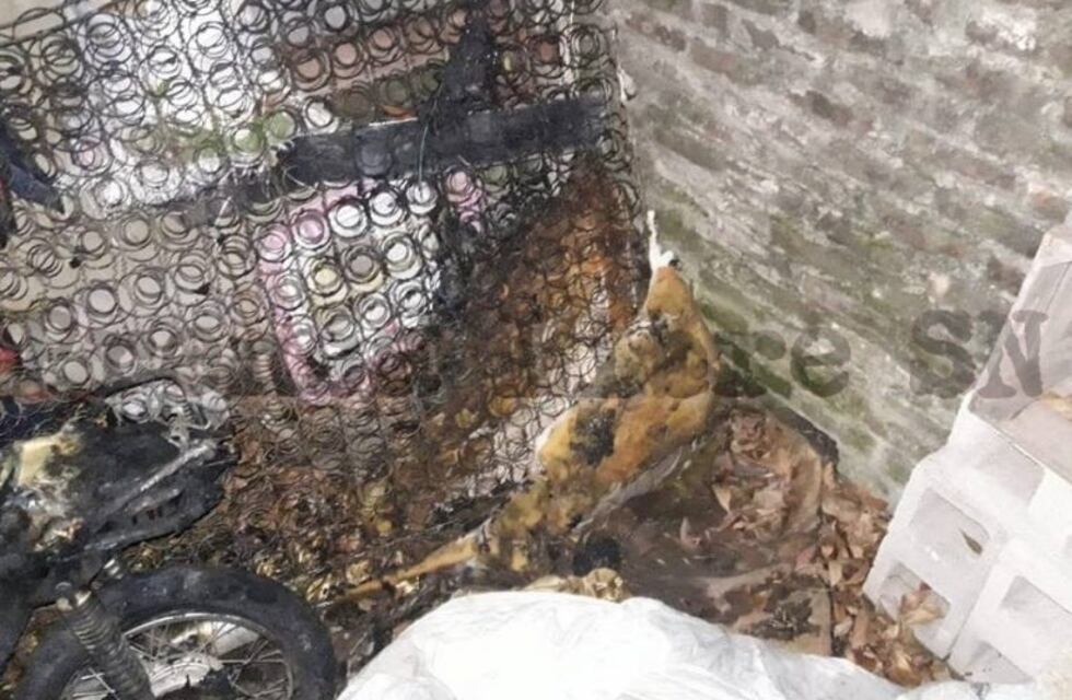 Incendió un colchón intencionalmente y las llamas casi consumen una vivienda