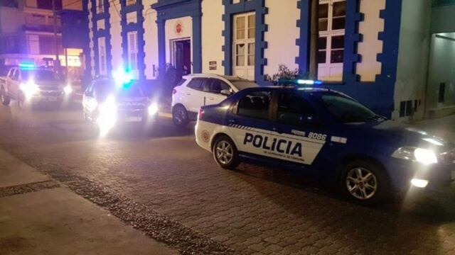 Policía de Córdoba en la ciudad de Cosquín. (Foto: archivo).