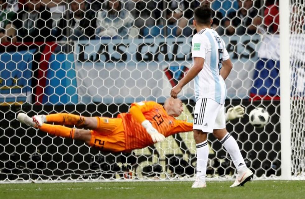 El video en el que Argentina le gana a Croacia con Caballero como figura
