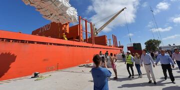 Puerto de Ibicuy (archivo)\nCrédito: Gob\u002EER