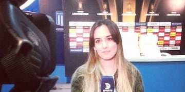 La periodista Antonela Valderrey le puso los puntos a Claudio Husaín mientras estaban al aire\u002E Instagram/antovalderrey