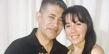 Carolina Leones pidió justicia a dos meses del asesinato de su esposo Eduardo Trasante\u002E (Facebook)