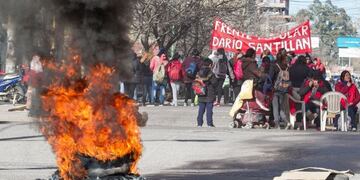 Desde las 10 de la mañana se hizo efectivo el corte de tránsito\u002E