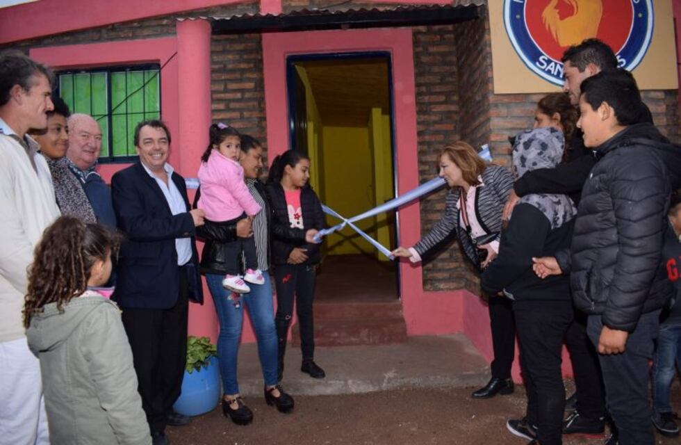 Se inauguraron varias viviendas sociales en Ojo de Agua