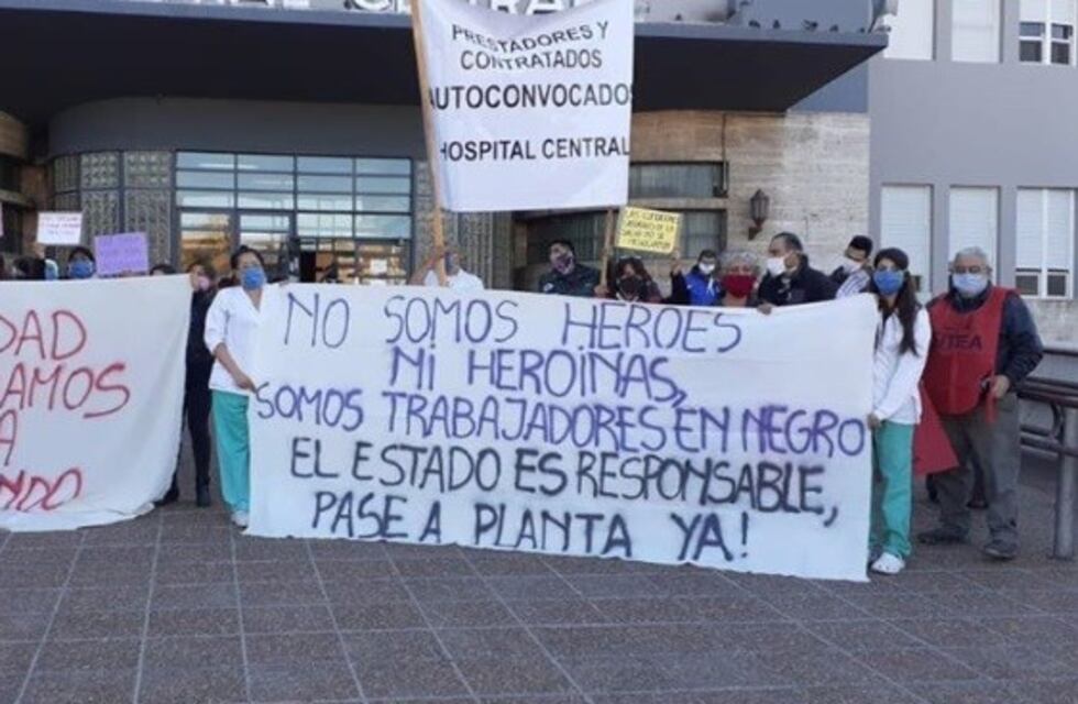 Los trabajadores de la salud hoy vuelven a manifestarse