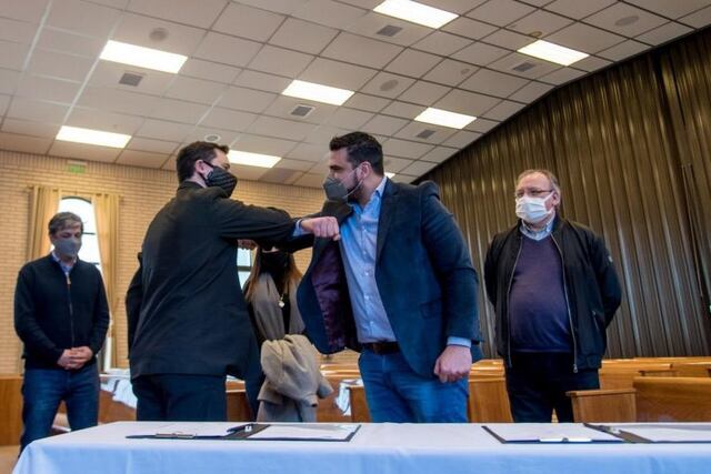 Donación de alimentoa al Municipio de Ushuaia por la Iglesia de Jesucristo de los Santos de los Últimos Días