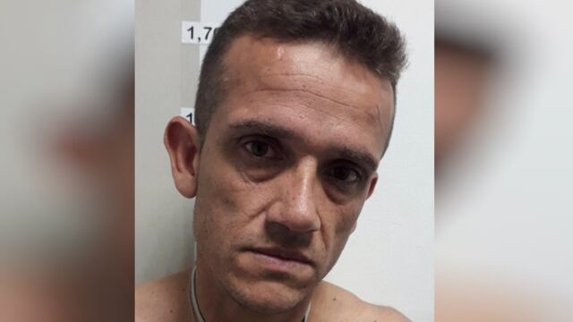 El evadido fue interceptado cuando circulaba con otra persona a bordo de una pick up blanca.