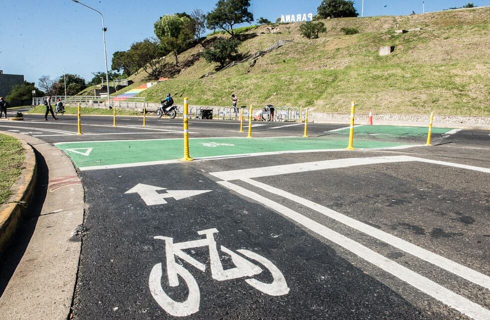 El 5 de mayo quedará inaugurada la Bicivía en la Costanera Baja de Paraná