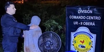 Policía de Oberá recupera objetos robados y detiene a tres sospechosos.