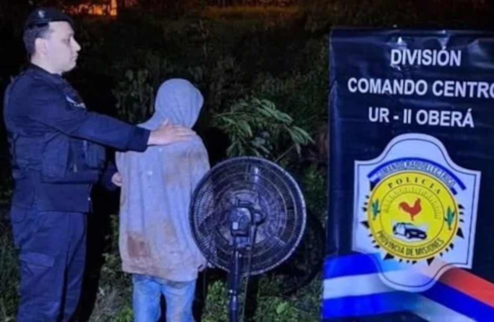 Policía de Oberá recupera objetos robados y detiene a tres sospechosos