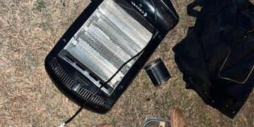 Sospechoso detenido con elementos de dudosa procedencia