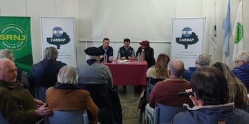 Reunión ampliada de Carbap en la Sociedad Rural de 9 de Julio