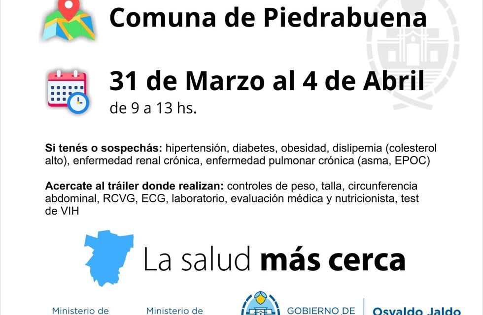 Llega a Piedrabuena el tráiler de Enfermedades Crónicas