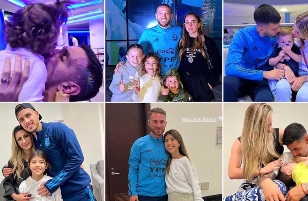 Así vivieron la previa del partido de la Selección Argentina los familiares de los jugadores