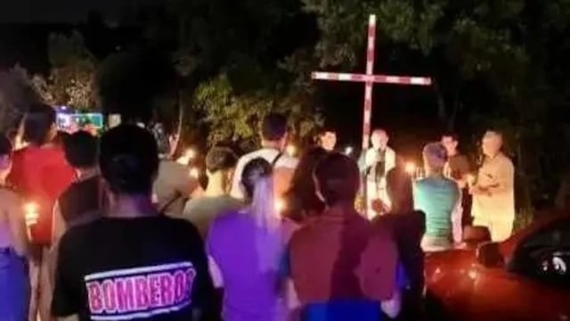 Homenaje a las victimas de tragedia del arroyo Yazá