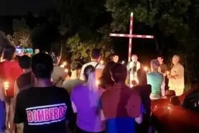 Homenaje a las victimas de tragedia del arroyo Yazá