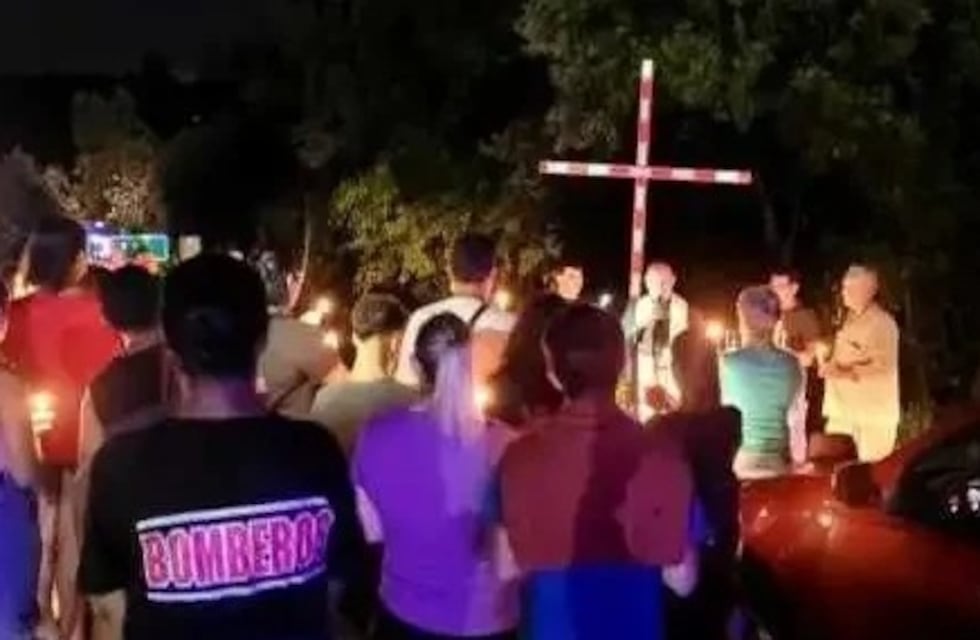 A dos meses del choque en el puente Yazá, Campo Viera marchó en homenaje a las nueve víctimas