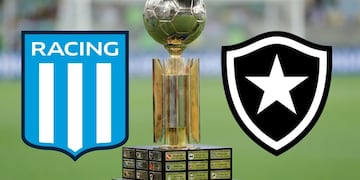 Racing y Botafogo van por un nuevo trofeo.