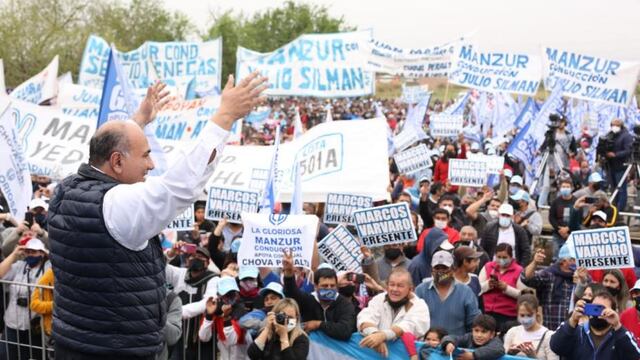 Manzur participó en un acto en Alderetes.