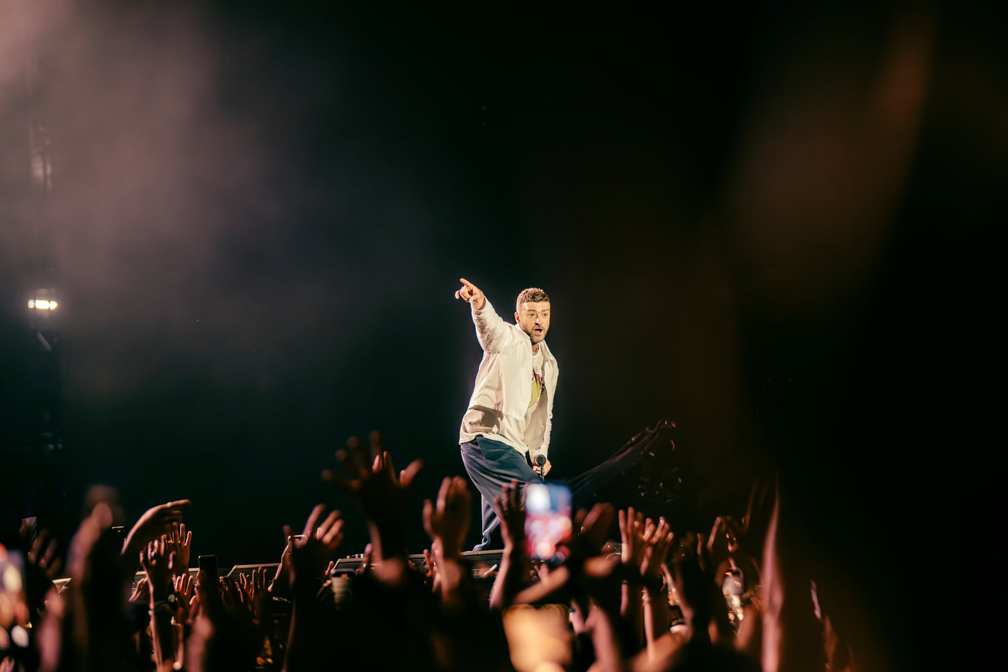 Justin Timberlake estuvo en la primera jornada del Lollapalooza Argentina 2025. (Foto: Bárbara Ruffo / Prensa DF)