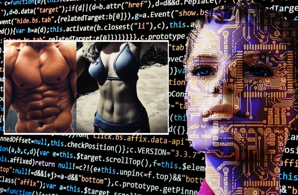 Le pidieron a la Inteligencia Artificial crear “al hombre y a la mujer perfectos” y así quedaron