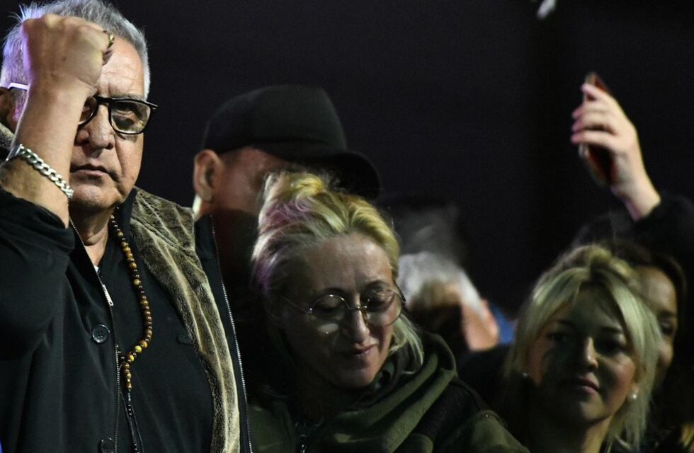 Tras el acto en La Plata, el “Pata” Medina vuelve a la cárcel