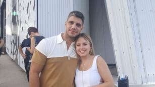 Rumores de infidelidad: filmaron al “Conejo” Quiroga con otra chica y Coti Romero respondió.