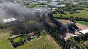 Se incendió un depósito en Córdoba.