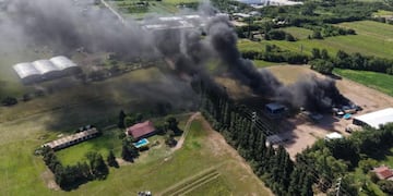 Se incendió un depósito en Córdoba.