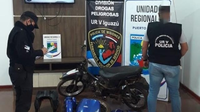 Dos motovehículos fueron recuperados en Puerto Iguazú. Policía de Misiones