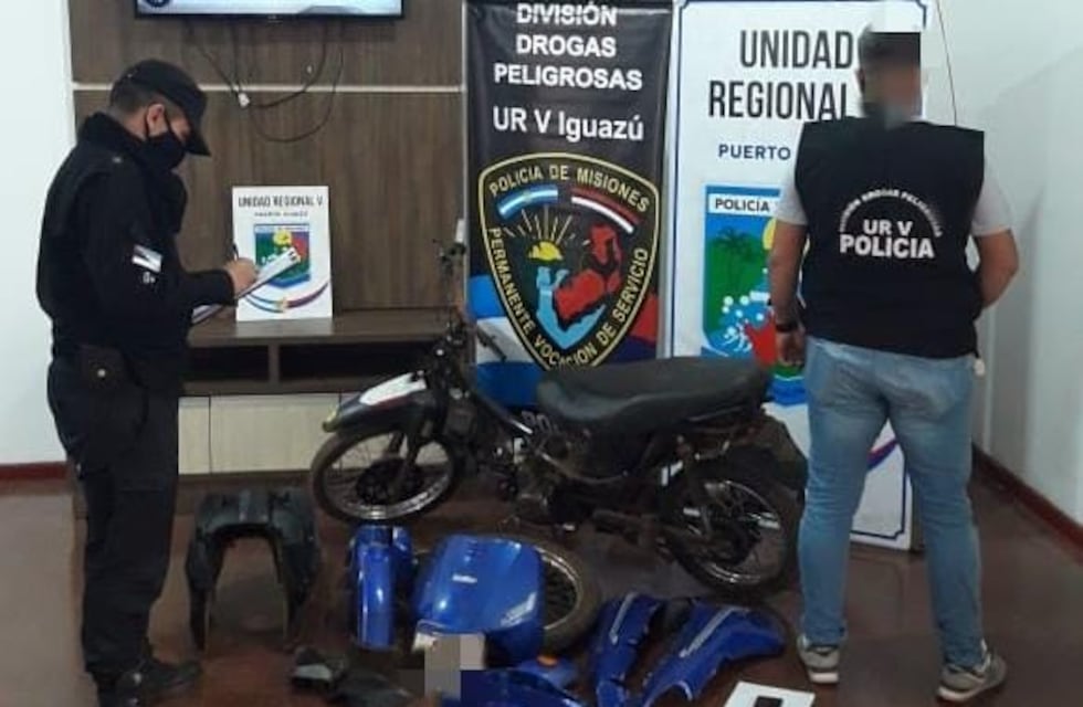 Dos motovehículos fueron recuperados en Puerto Iguazú