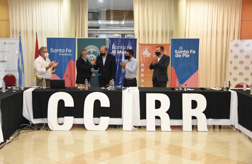 El gobernador entregó $60 millones a Rafaela para el Centro Logístico Internacional