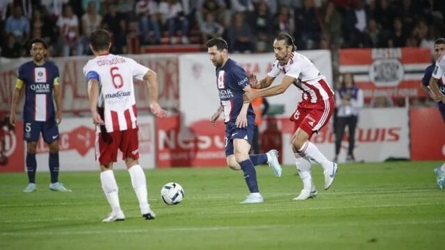 Lionel Messi brilló frente al Ajaccio.