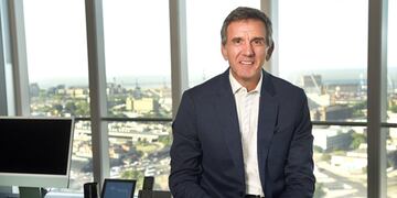 Gustavo Manriquez, gerente general de Banco Macro, en sus oficinas en Buenos Aires.