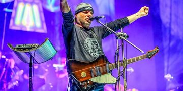 "Chizzo" y sus amigos se presentaron en Santiago de Chile el 16 de julio.