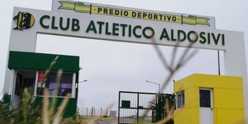 El predio de Aldosivi, donde el joven nunca llegó. El club no estaba informado. Todo fue un engaño. (Prensa Aldosivi).