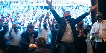 Una presentación "A lo Belgrano" del Luifa como candidato.