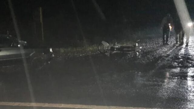 Menor lesionado tras siniestro vial en San Vicente.