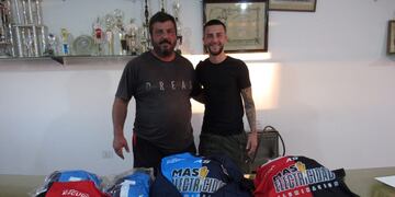 Matías Chamares se formó en Sporting hoy juega en Grecia y realizó una importante donación al club que lo formó.