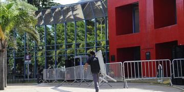 PREPARATIVOS. Ultiman los detalles en el CPC Empalme (LaVoz).