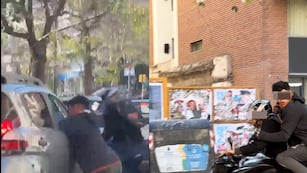 Los jóvenes fueron captados por un conductor mientras robaban en barrio Nueva Córdoba (Captura)
