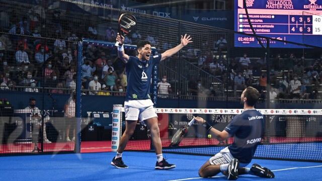 El mercedino Maximiliano Sanchez junto a Luciano Capra superaron con comodidad a Yanguas y Ramírez para acceder a la segunda ronda.