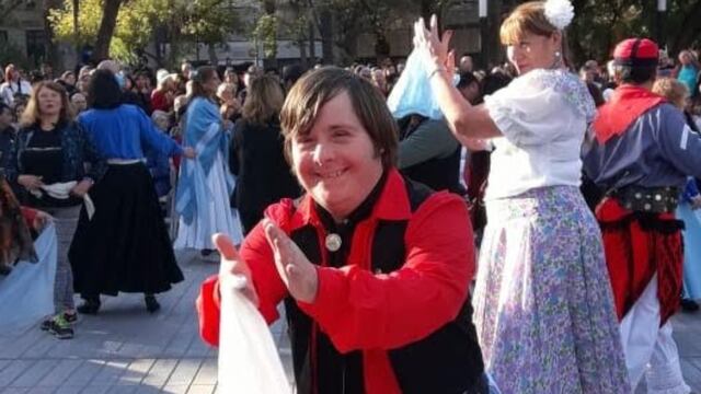 Germán Quintana,  el primer bailarín mendocino con síndrome de Down que cumple 20 años en la Fiesta de la Vendimia.