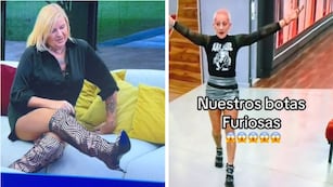 Furor en Gran Hermano: cuánto cuestan las botas que usan Virginia y Furia dentro de la casa.