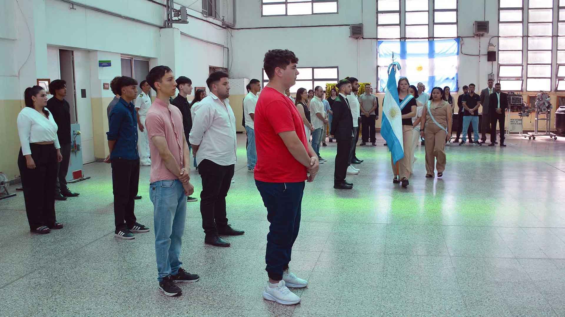 Ceremonia de egreso de la Escuela de Aprendices