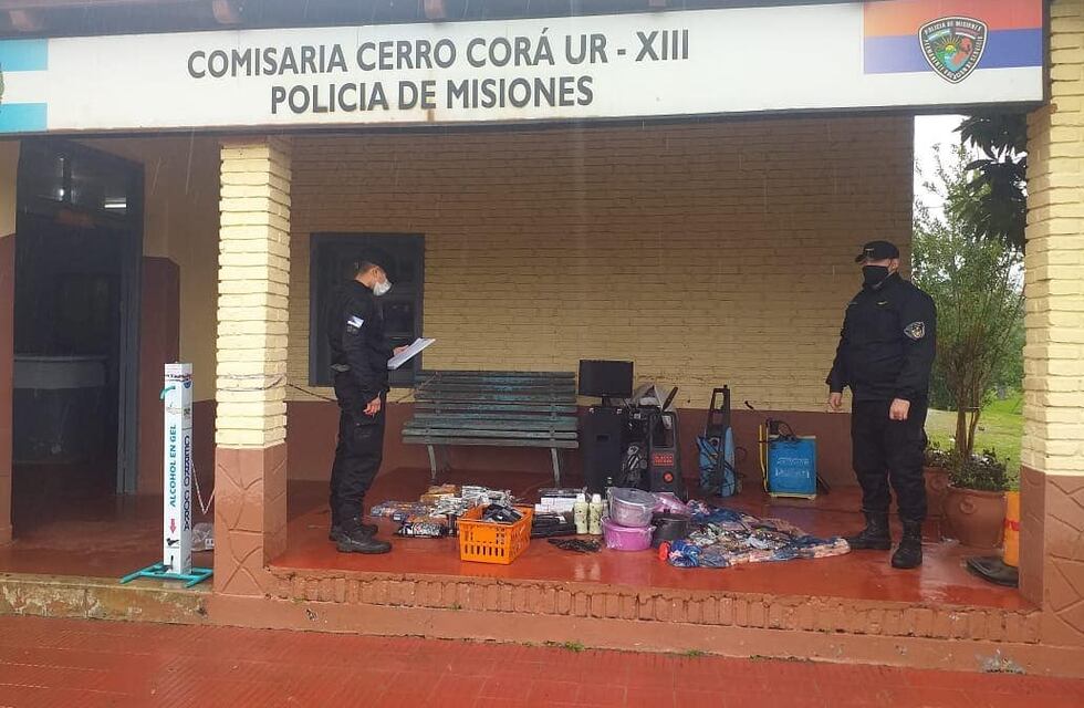 Cerro Corá: recuperaron objetos robados ocultos en un malezal